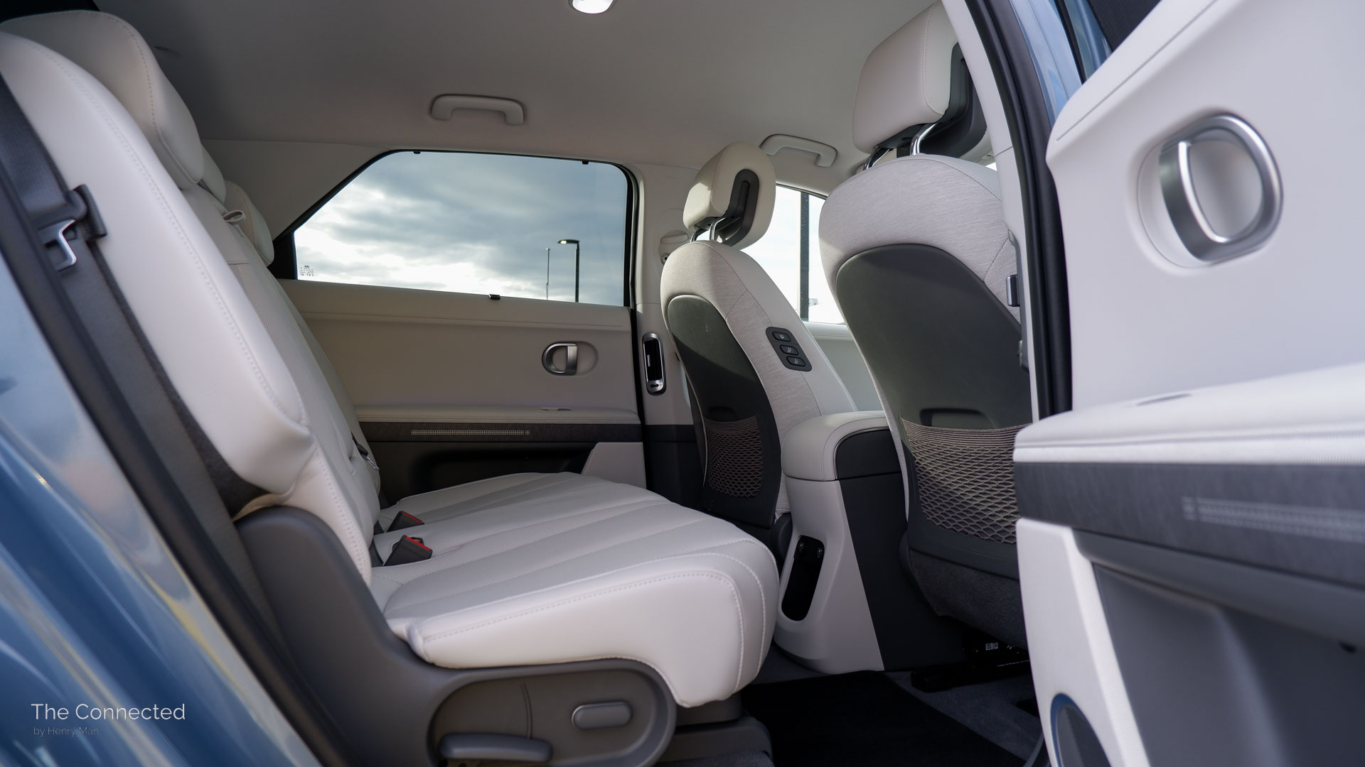 Hyundai Ioniq 5 rear row interior