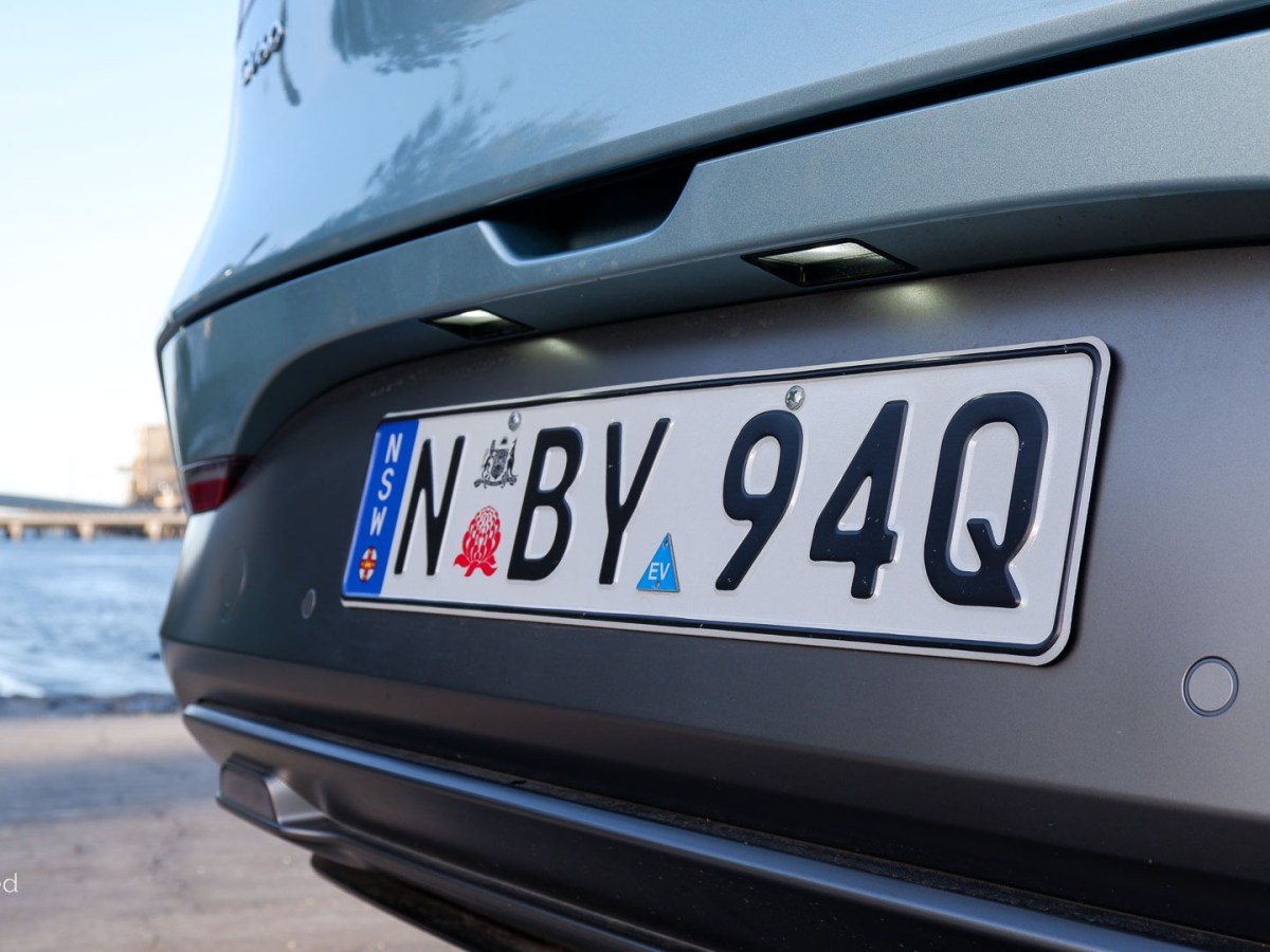 What is the point of the blue EV&nbsp;label?