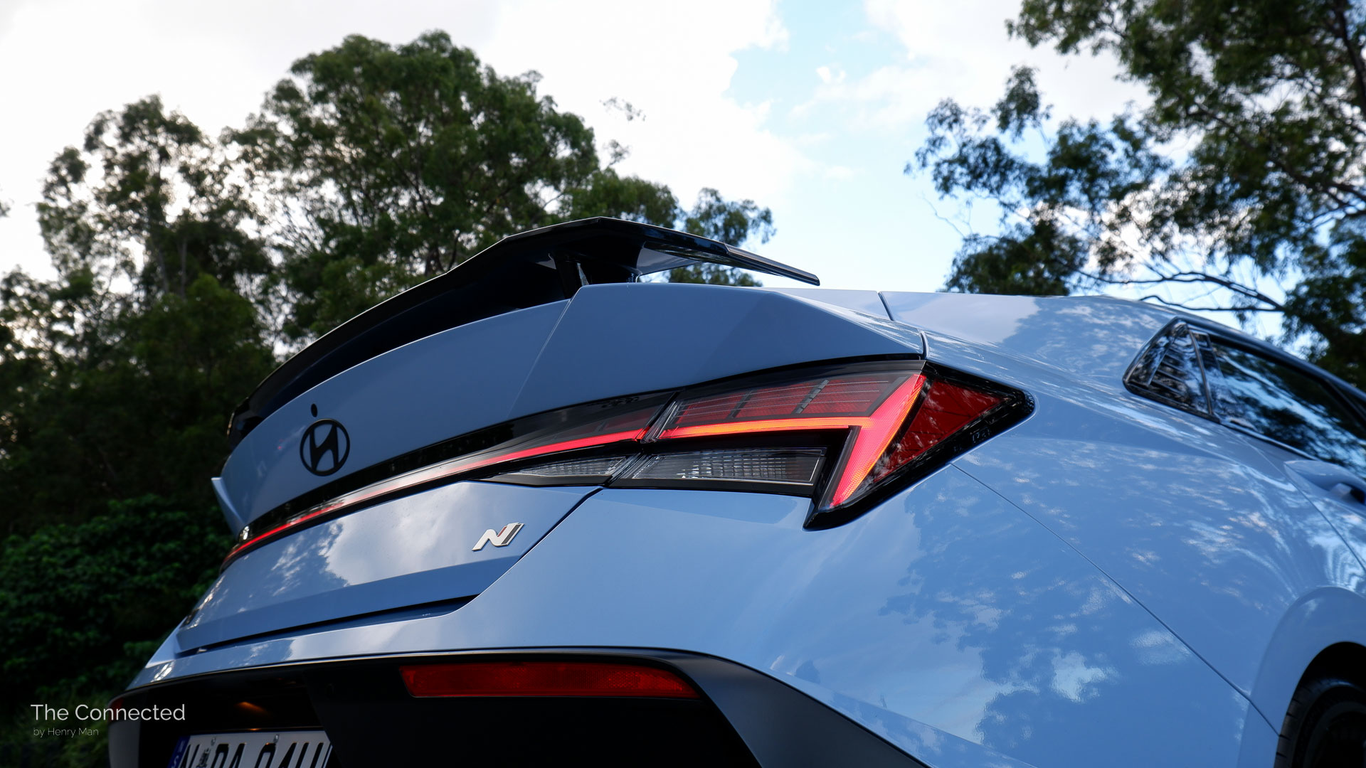 Hyundai i30 Sedan N tail-light