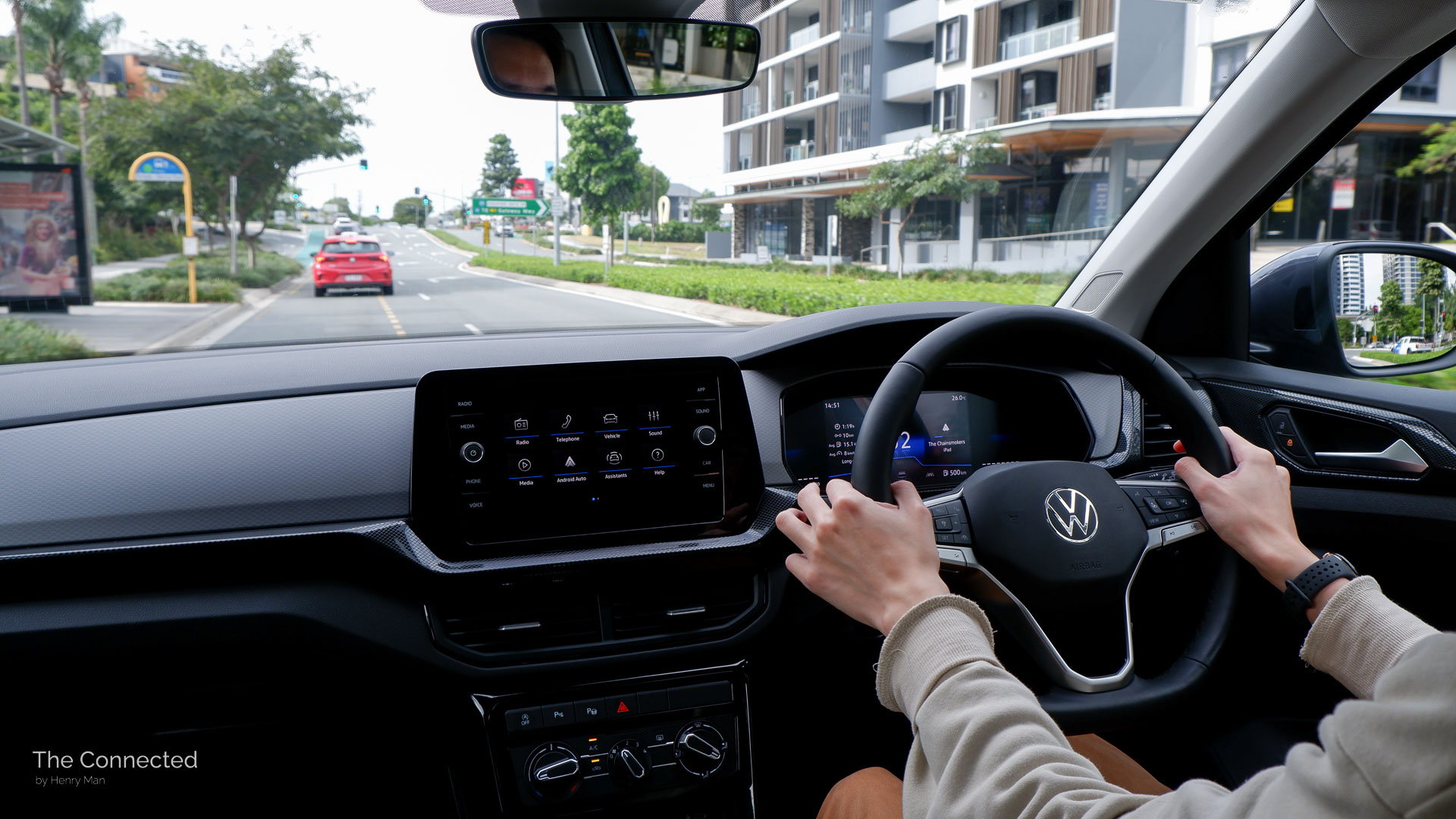Man driving 2025 Volkswagen T-Cross Life