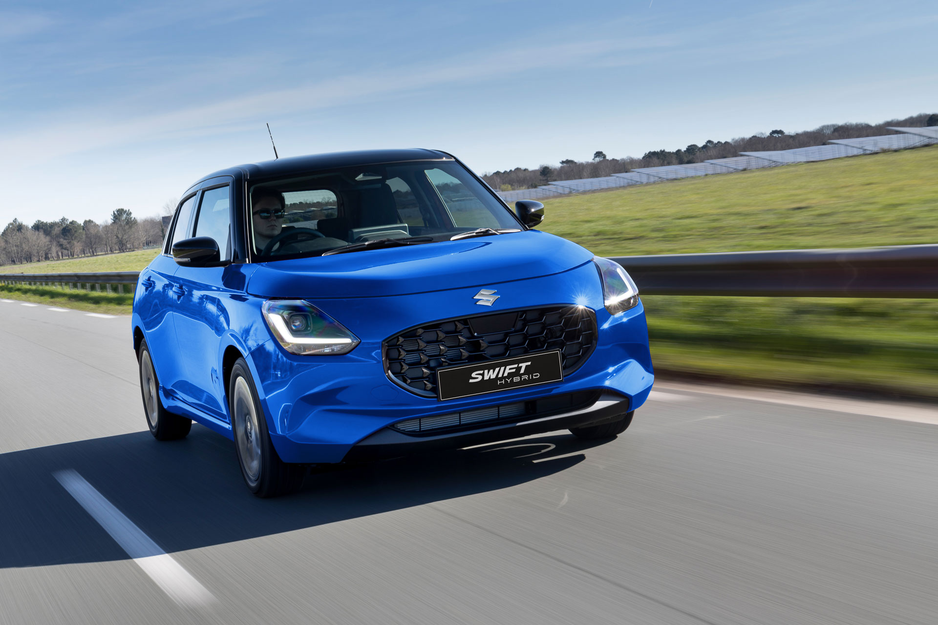 Suzuki Swift Hybrid+ driving