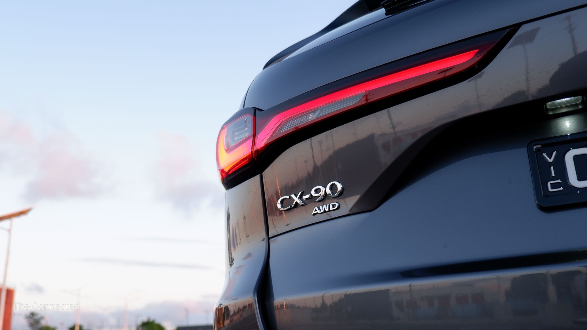 2024 Mazda CX-90 Azami rear 'CX-90 AWD' tailgate badge