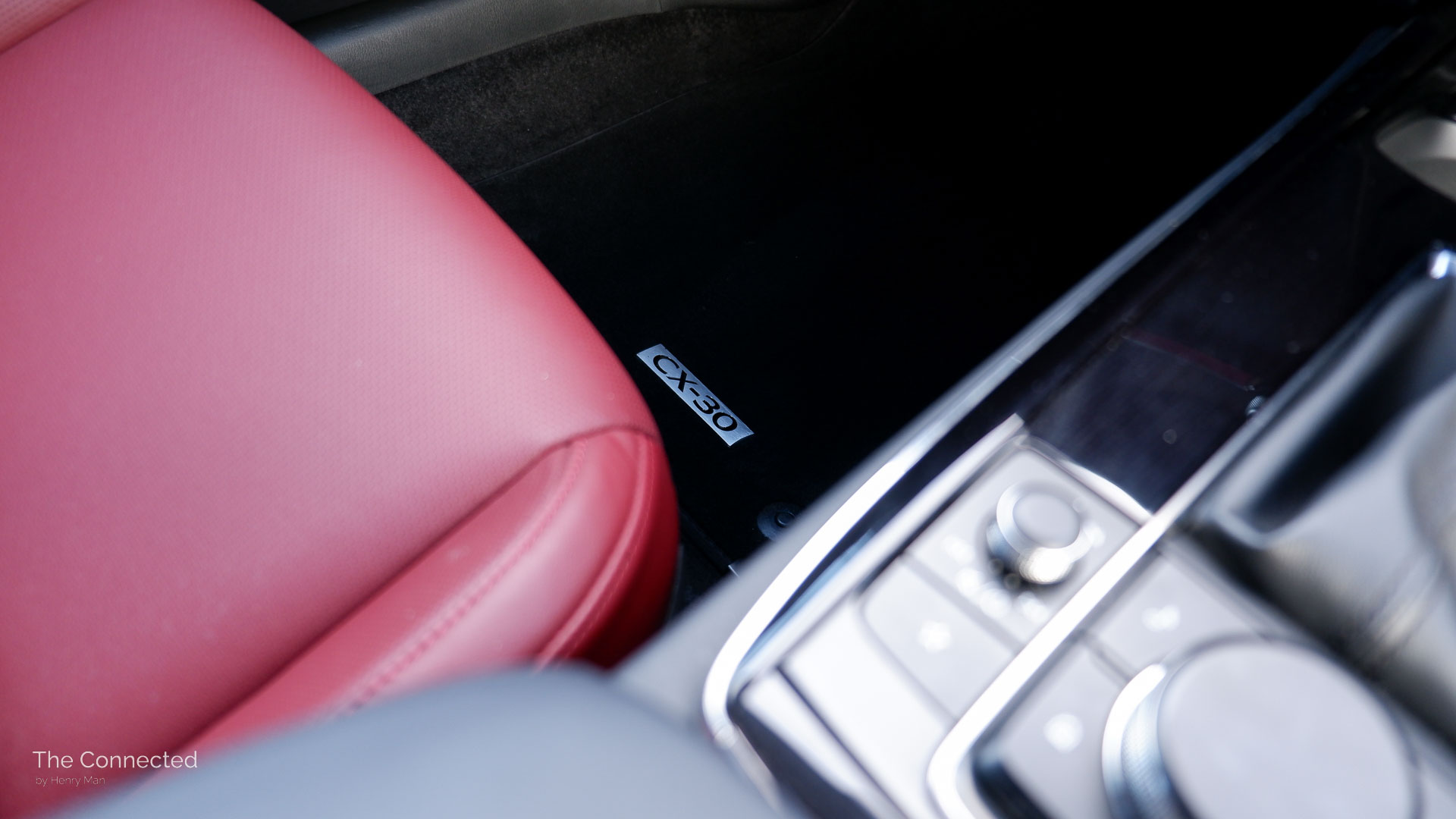 2025 Mazda CX-30 GT SP floor mat with CX-30 logo