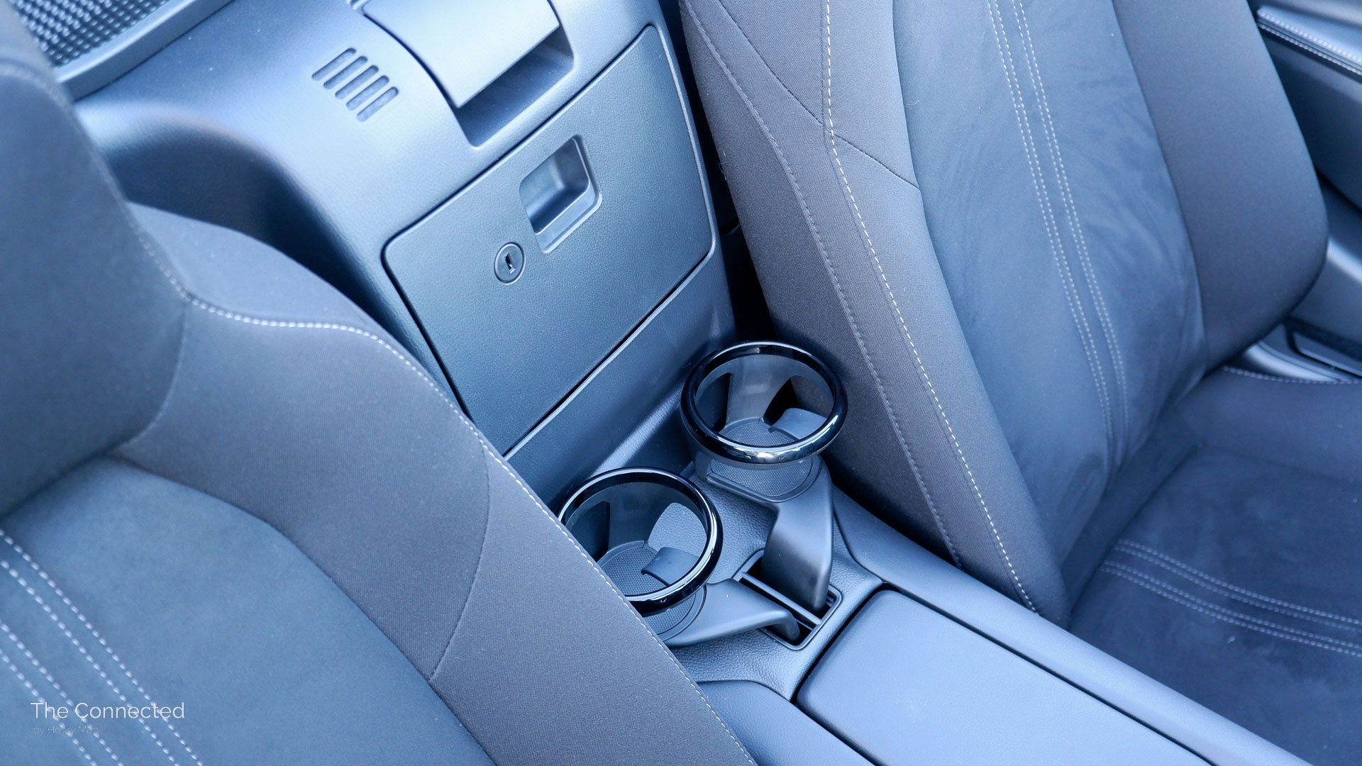 2026 Mazda MX-5 G20 Roadster cup holders and storage box