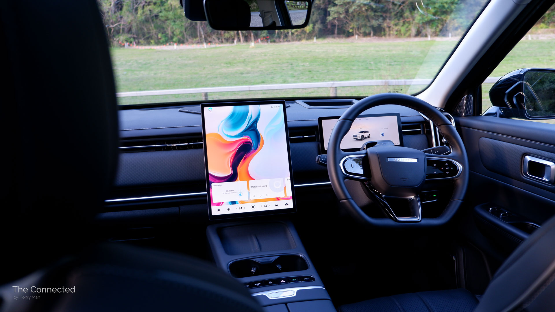 2026 Jaecoo J7 SHS Summit interior and dashboard