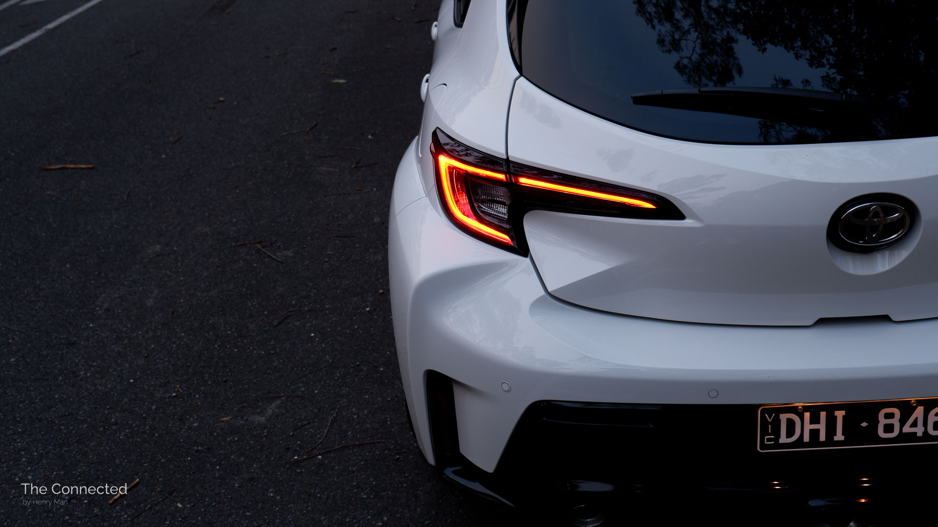 2026 Toyota GR Corolla GTS rear tail-light