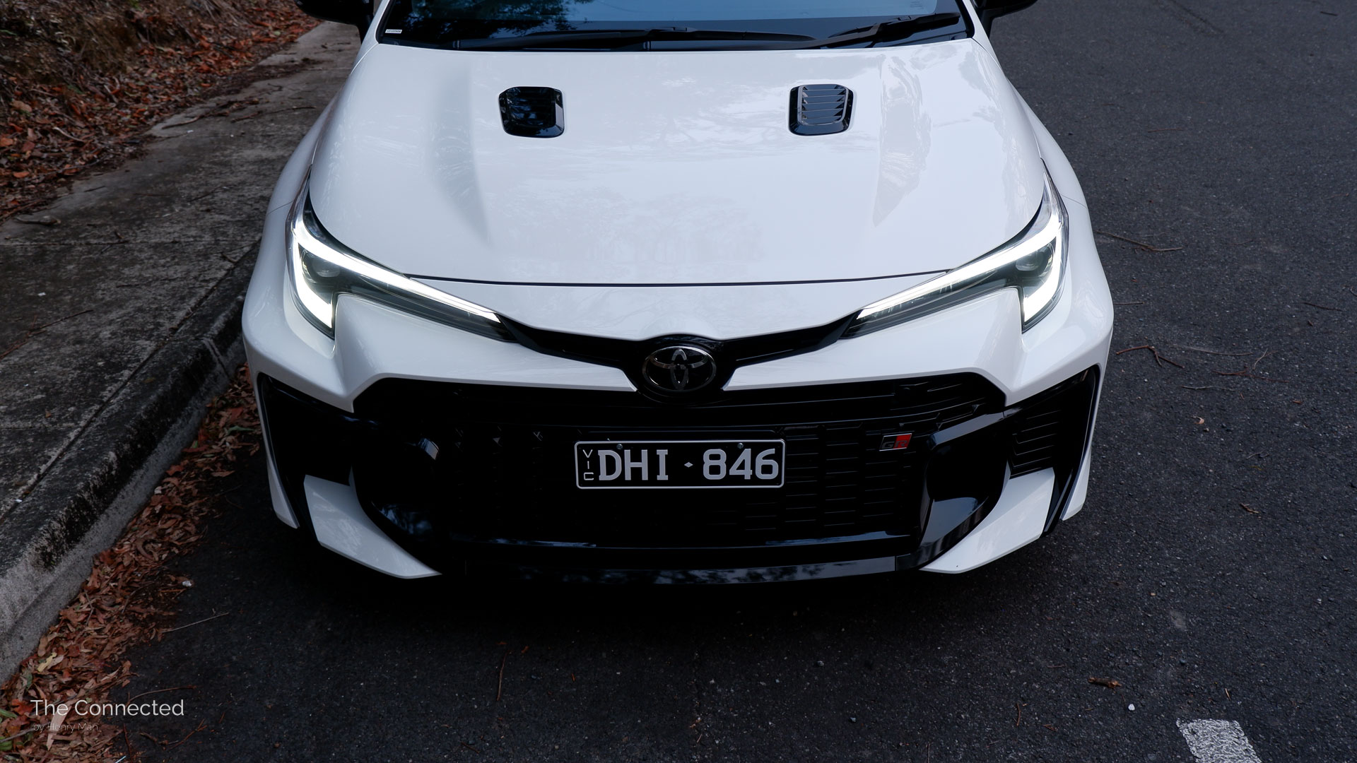 2026 Toyota GR Corolla GTS front bonnet
