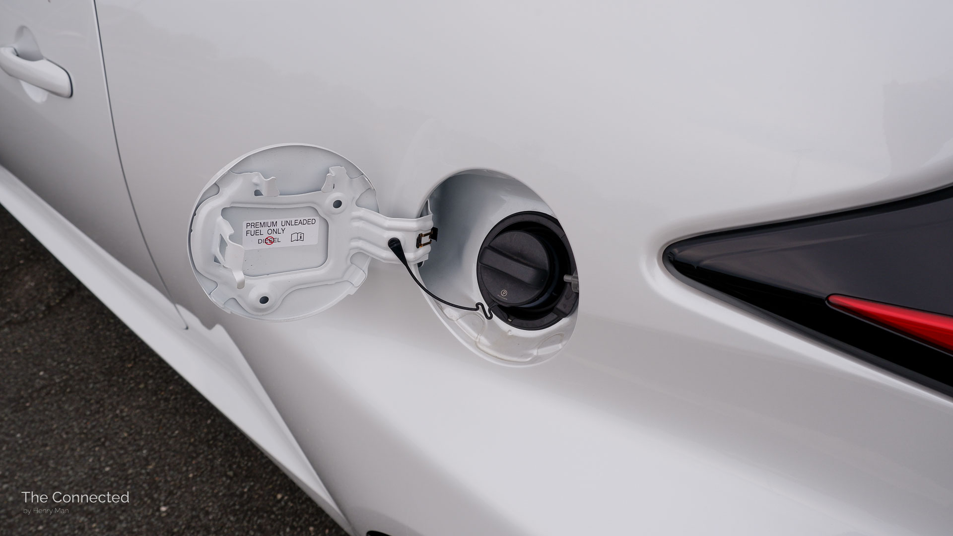 2026 Toyota GR Yaris GT open fuel flap