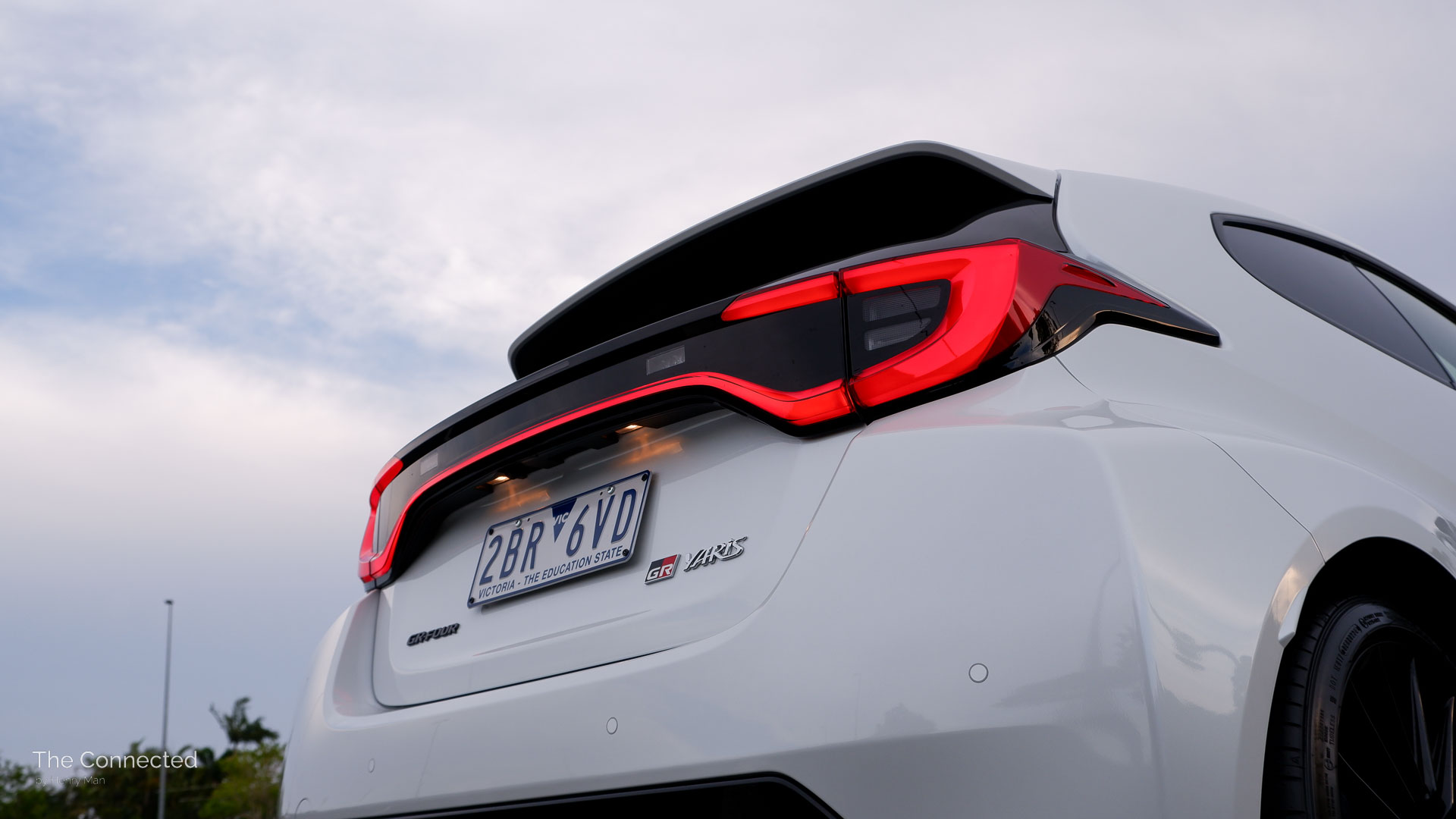 2026 Toyota GR Yaris GT rear LED tail-light bar