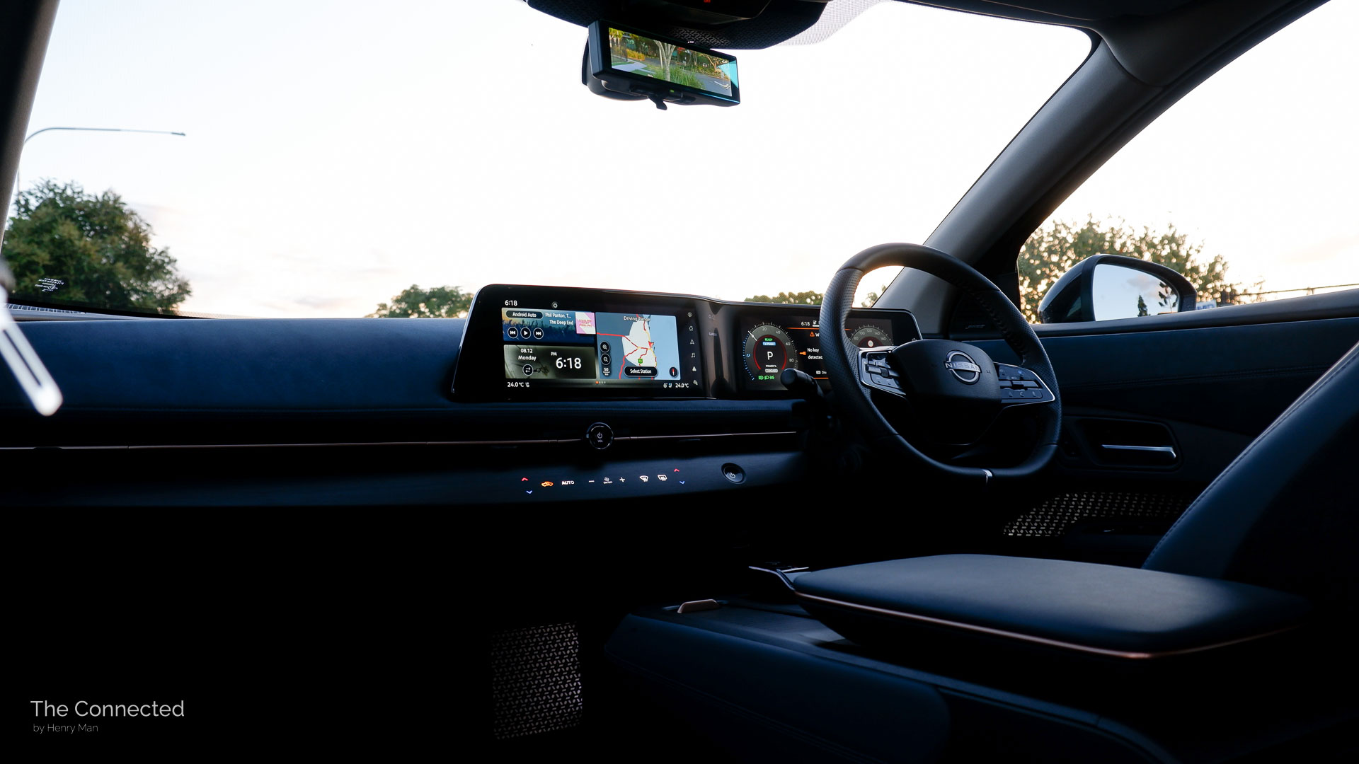 2026 Nissan Ariya Evolve e-4orce interior and dashboard