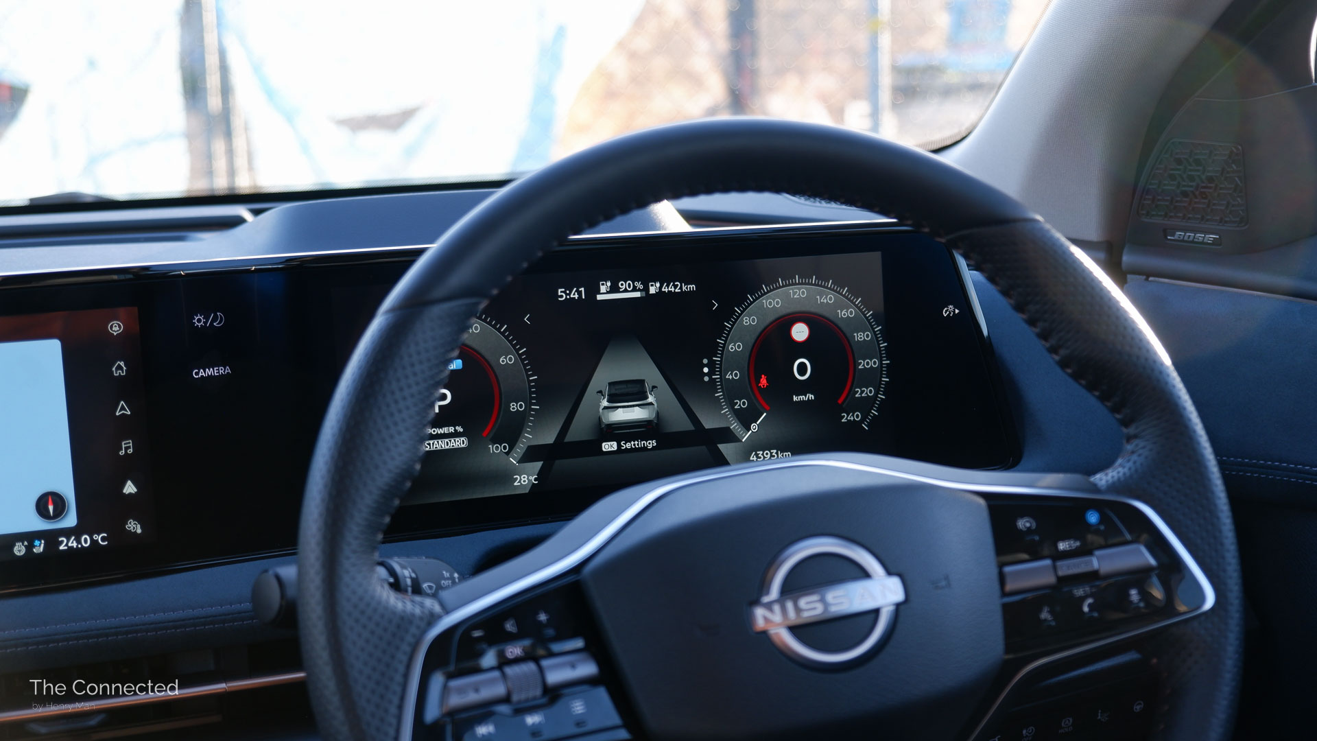 2026 Nissan Ariya Evolve e-4orce driver instrument display