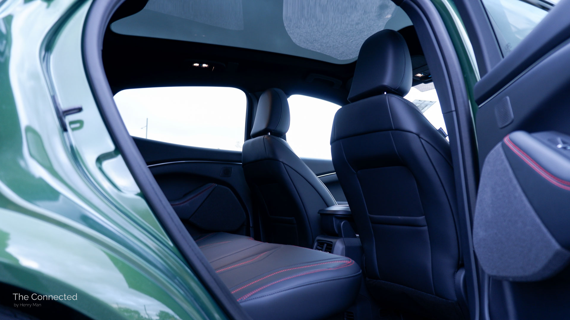 2026 Ford Mustang Mach-E Premium rear seats