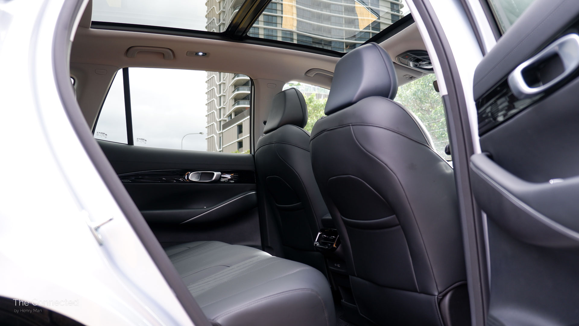 2026 Geely Starray EM-i Inspire rear seats