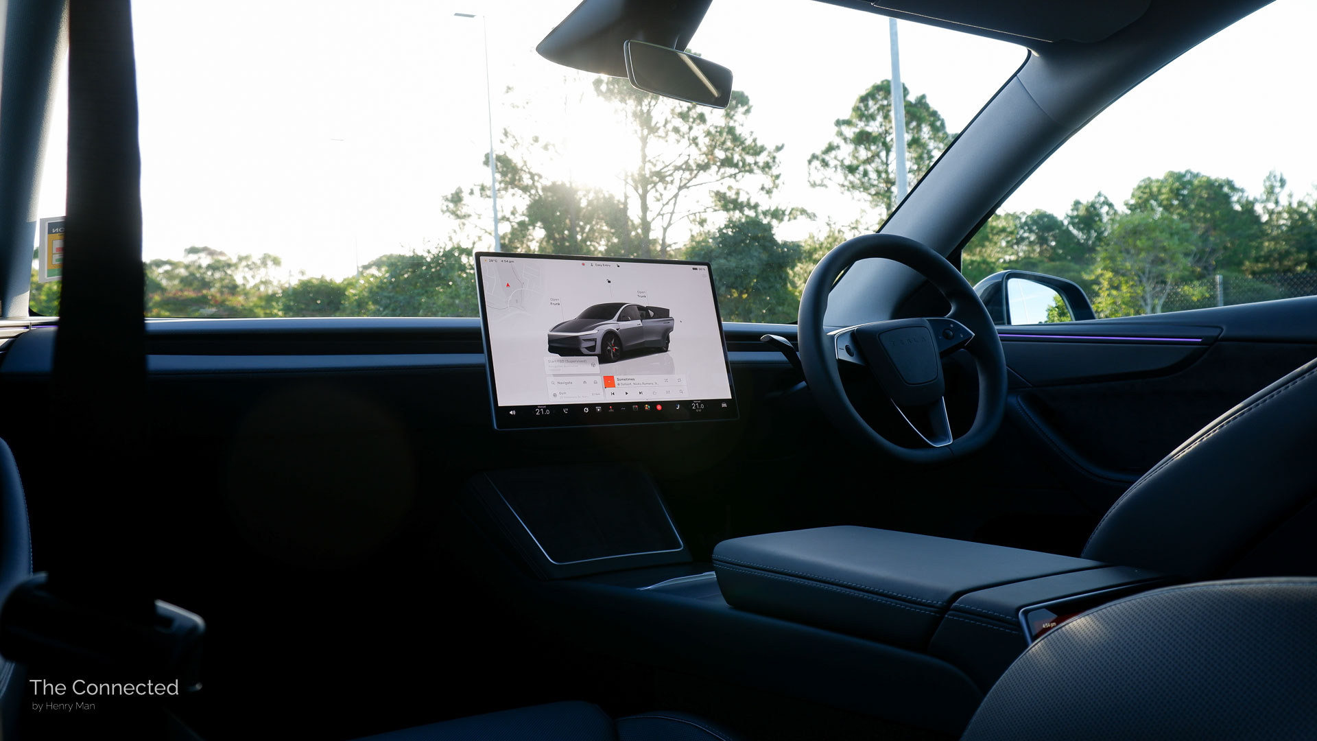 2026 Tesla Model Y Performance AWD interior and dashboard