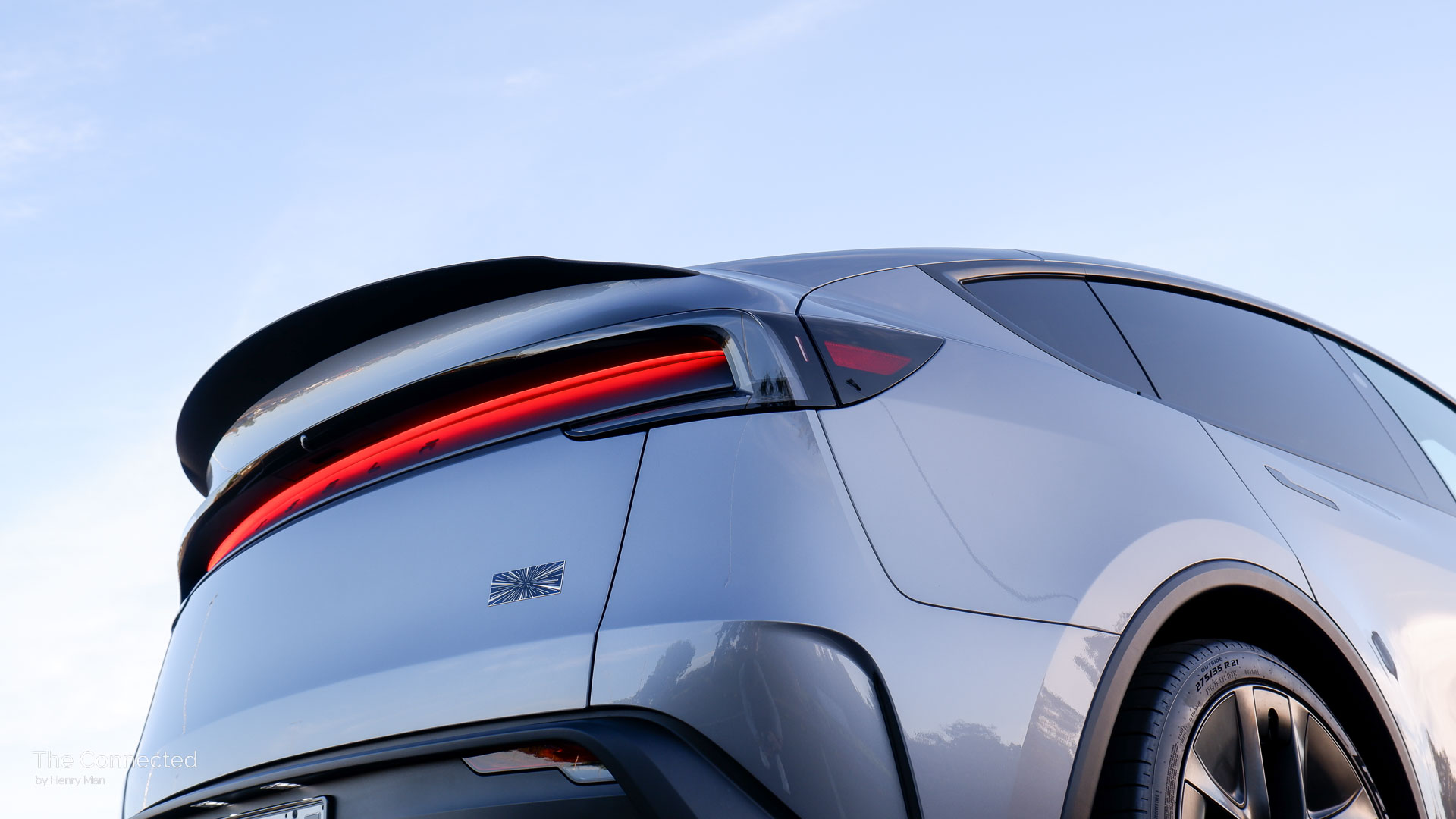 2026 Tesla Model Y Performance AWD rear-quarter tailgate view