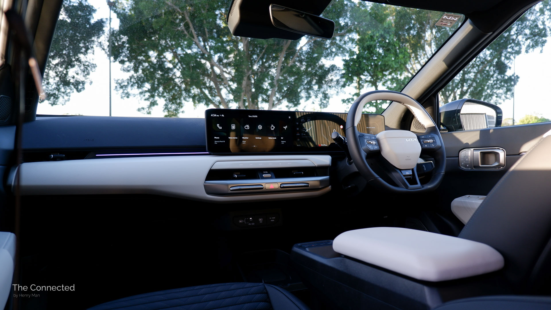 2026 Kia EV4 GT-Line interior and dashboard